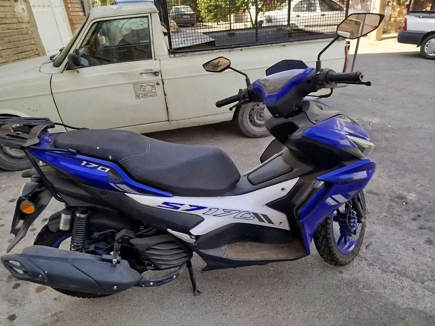 ایروکسs7.170مدل 1403 فروشی نقدو اقساط|موتورسیکلت|شیراز, میانرود|دیوار