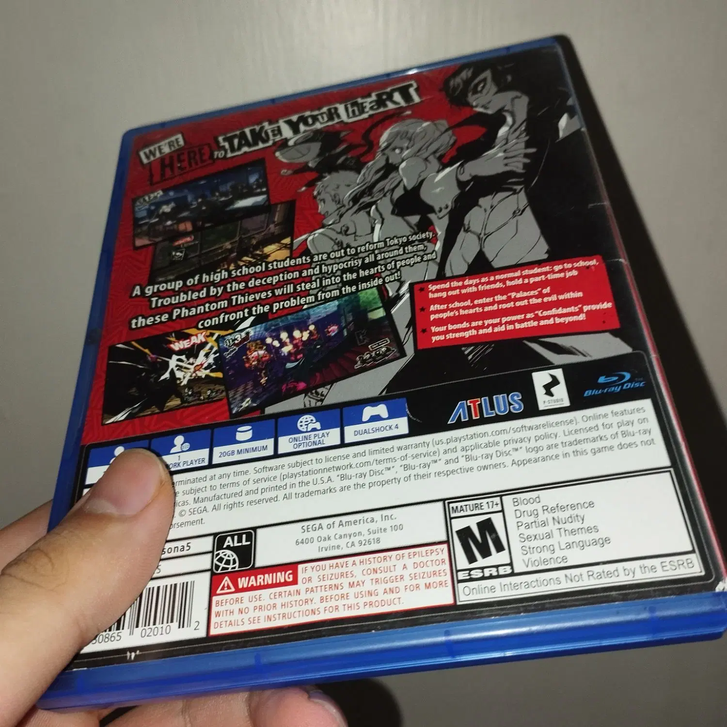 Persona 5 PS5/PS4|کنسول، بازی ویدئویی و آنلاین|قزوین, |دیوار