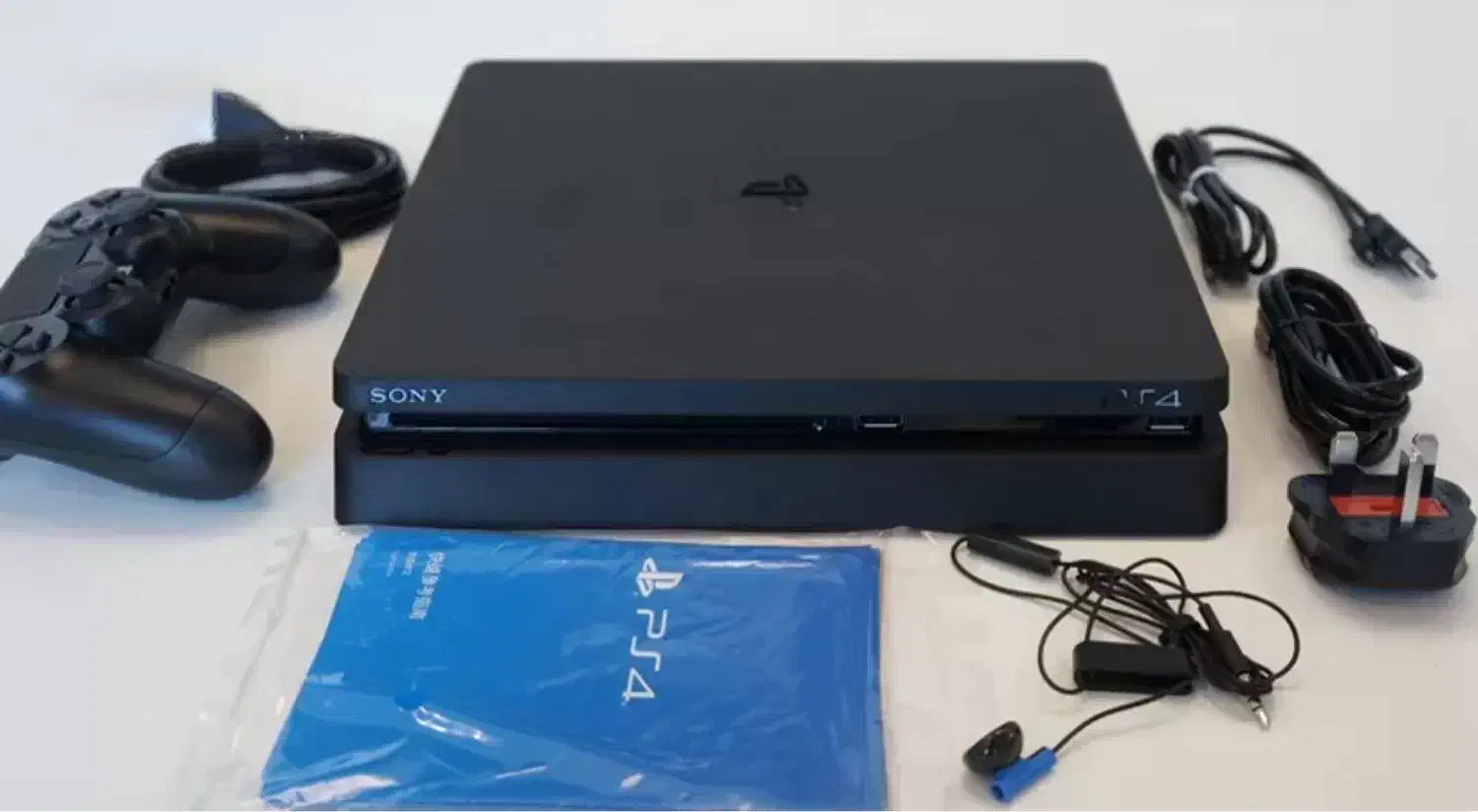 Ps 4 slim 500GB همراه ۲دسته و بازی|کنسول، بازی ویدئویی و آنلاین|اهواز, کیانپارس |دیوار