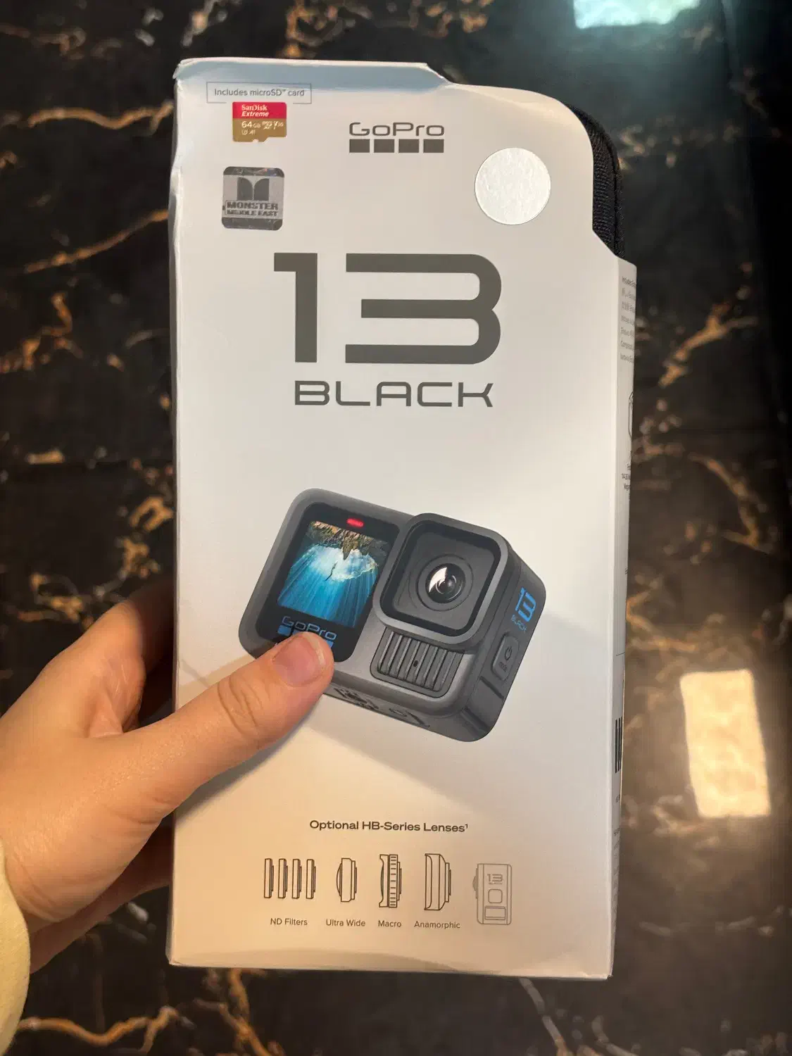 Gopro 13 با کیف و رم|دوربین عکاسی و فیلمبرداری|تهران, نیلوفر|دیوار