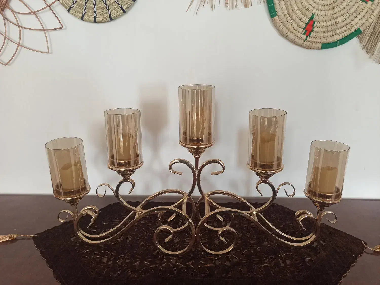 جا شمعی رومیزی|صنایع دستی و سایر لوازم تزئینی|محمدشهر, شهرک چمران|دیوار