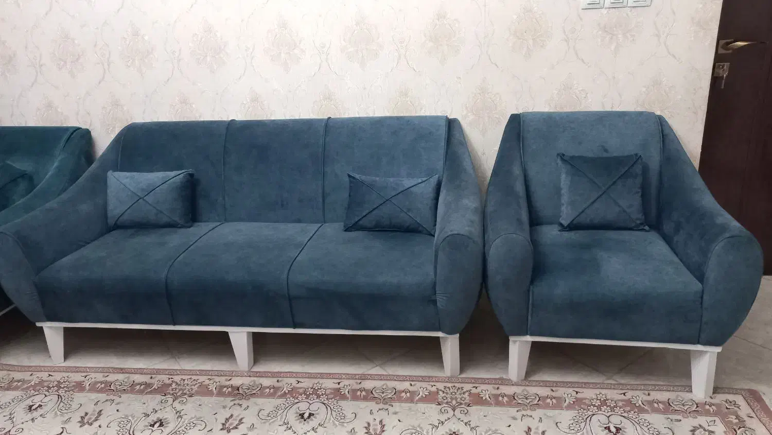 مبل ۹نفره پیکاسو ۱۰ ماه قبل سفارش داده شده|مبلمان خانگی و میز عسلی|خرمآباد (تنکابن), |دیوار