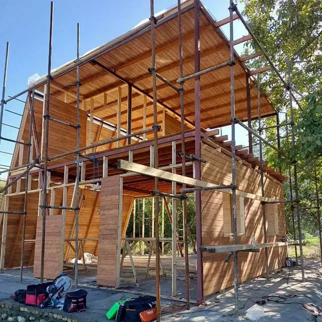 کلبه سوئیسی و چوبی|خدمات پیشه و مهارت|ساری, |دیوار