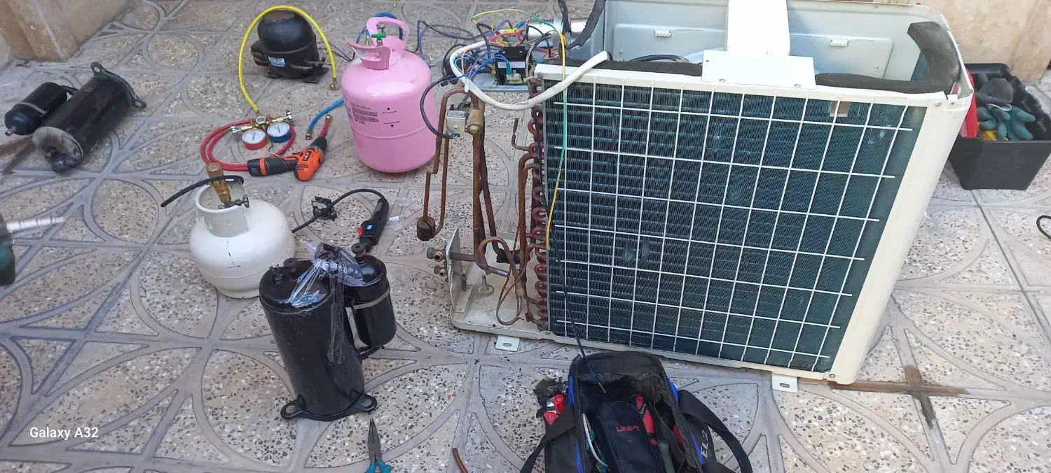 تعمیر ونصب کولر گازی|خدمات پیشه و مهارت|ایلام, |دیوار