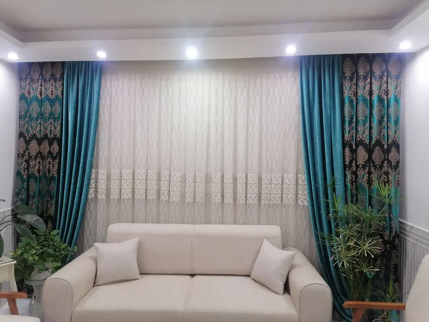 پرده درحد نو|پرده، رانر، رومیزی|آبیک, |دیوار