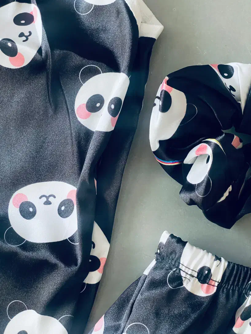 لباس خواب سه تیکه ساتن|لباس|مشهد, سپاد|دیوار