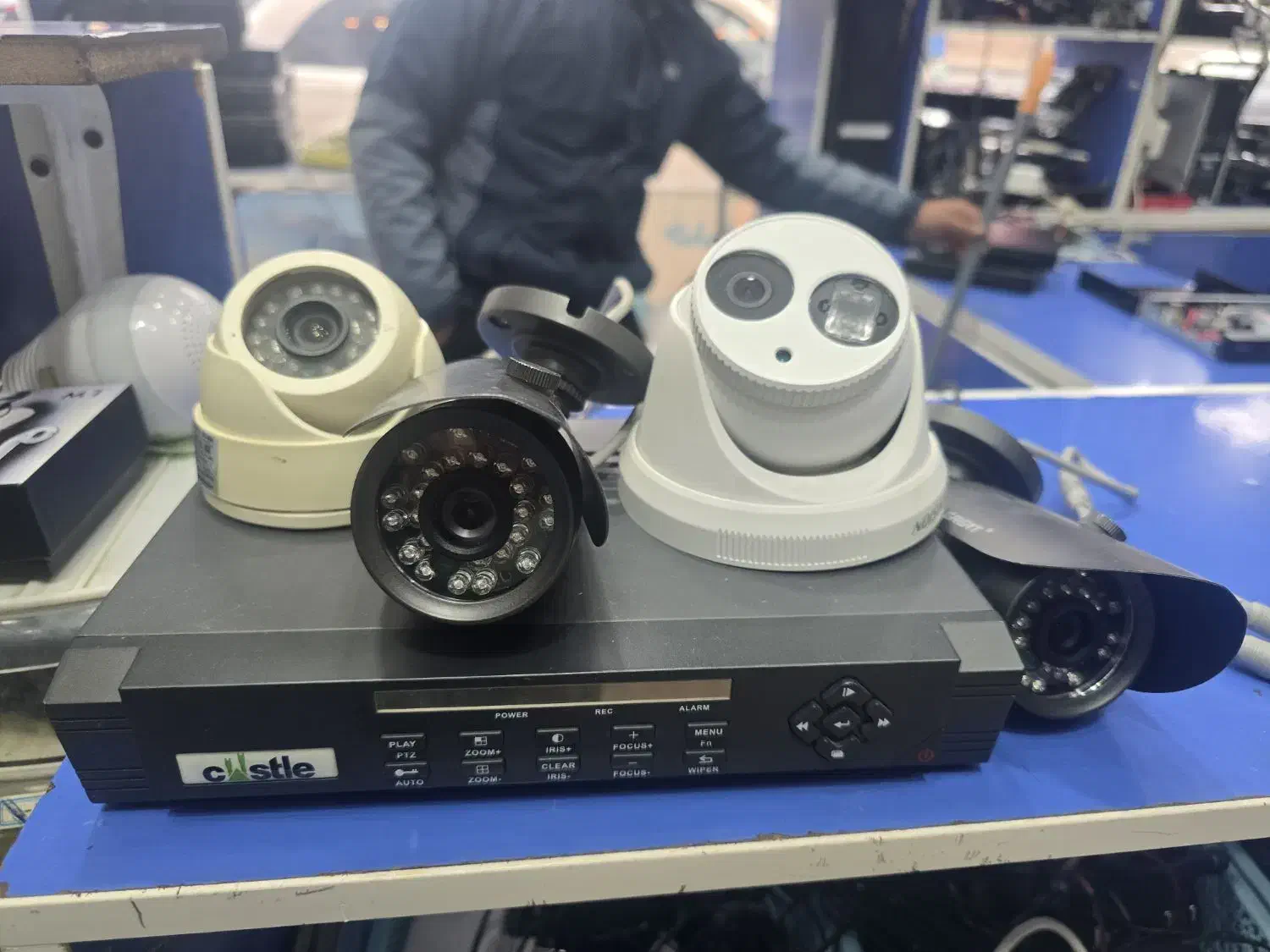 انواع دوربین انالوگ از ۱مگ تا ۵مگ دست دوم|دوربین مداربسته|بانه, |دیوار