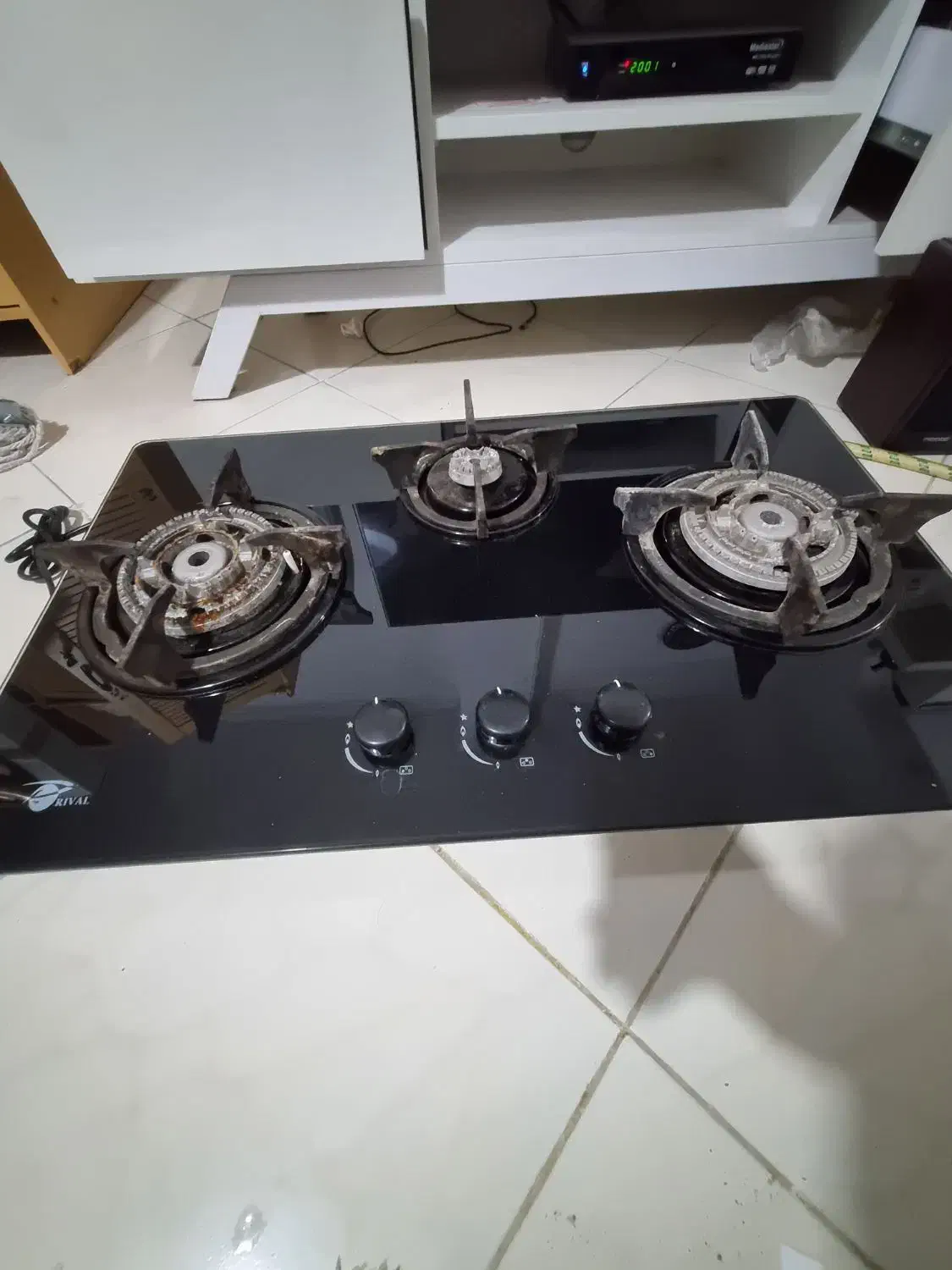 گاز رومیزی شیشه ای|اجاق گاز و لوازم برقی پختوپز|فردیس, ثابتی|دیوار