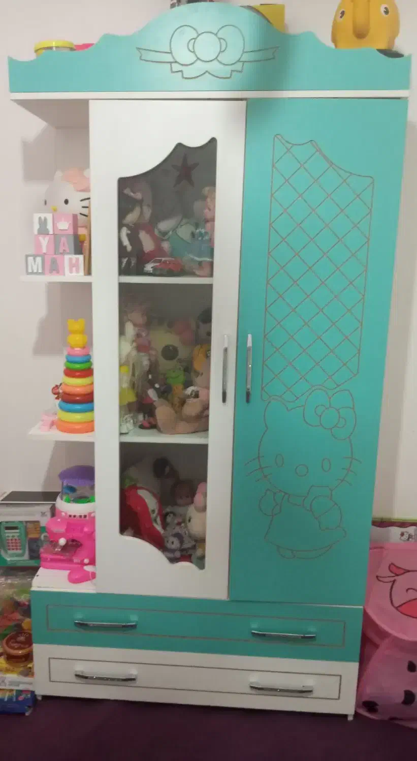 کمدکودک|جاکفشی، کمد، دراور|جغتای, |دیوار