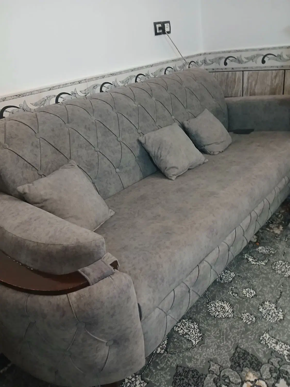 مبل ۷نفره|مبلمان خانگی و میز عسلی|تایباد, |دیوار