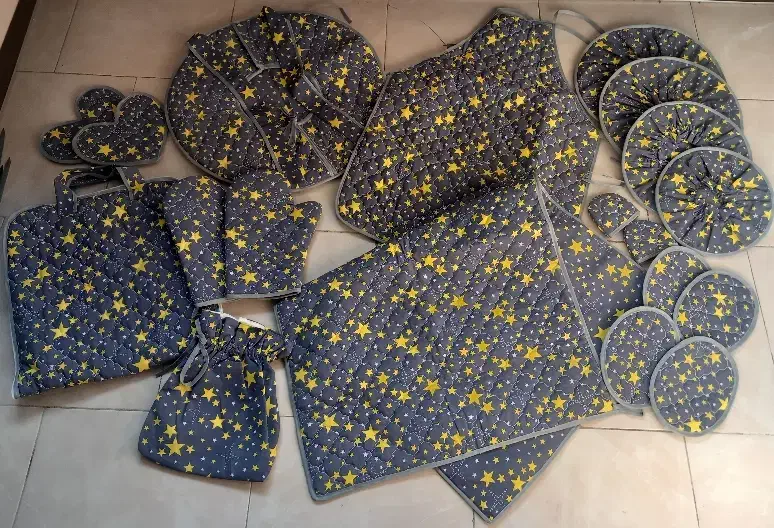 ست آشپزخانه شیک وخاص ،طرح ستاره ای ،(نو)|سفره، حوله، دستمال آشپزخانه|تهران, اقدسیه|دیوار