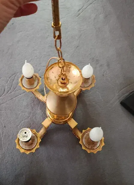 لوستراصل برنز|لوستر و چراغ آویز|ارومیه, |دیوار