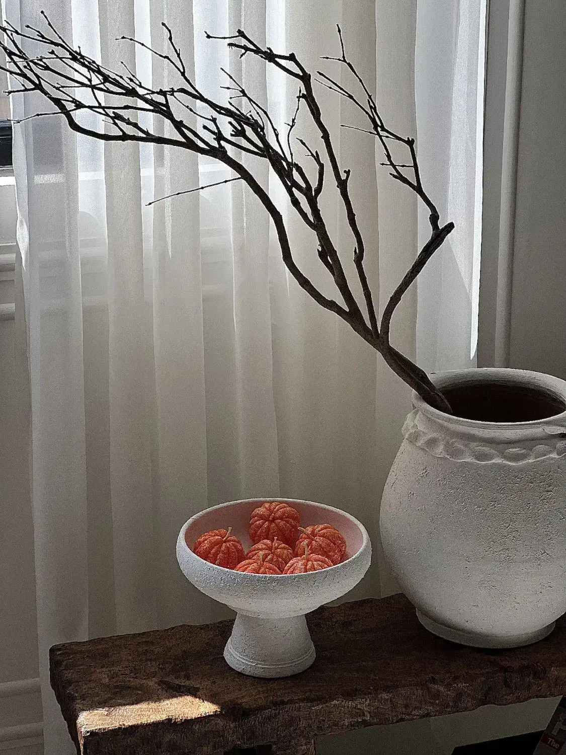 شمع پاییزی  طبیعی و خوش رنگ نارنگی|صنایع دستی و سایر لوازم تزئینی|اهواز, رسالت|دیوار