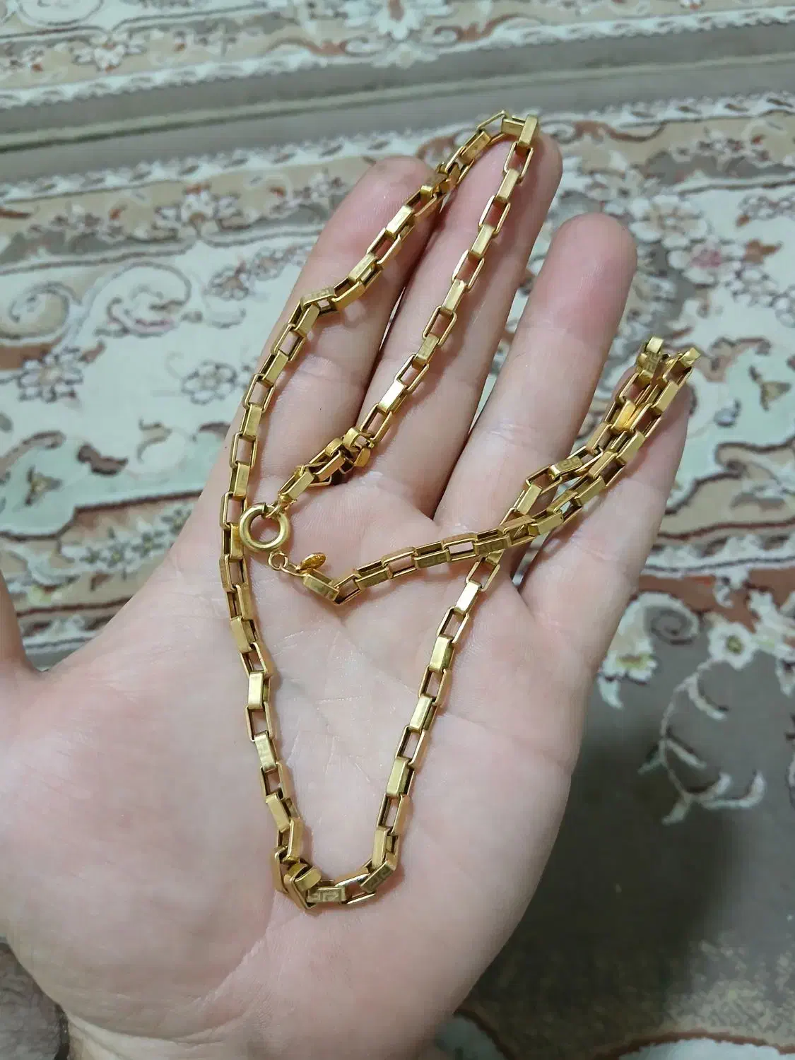 زنجیر طلا معاوضه هم دارم|جواهرات|ساوه, |دیوار