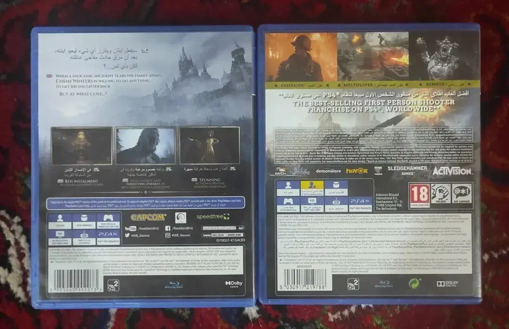 دو عدد دیسک بازی جذاب برای PS4 و PS5|کنسول، بازی ویدئویی و آنلاین|تبریز, |دیوار