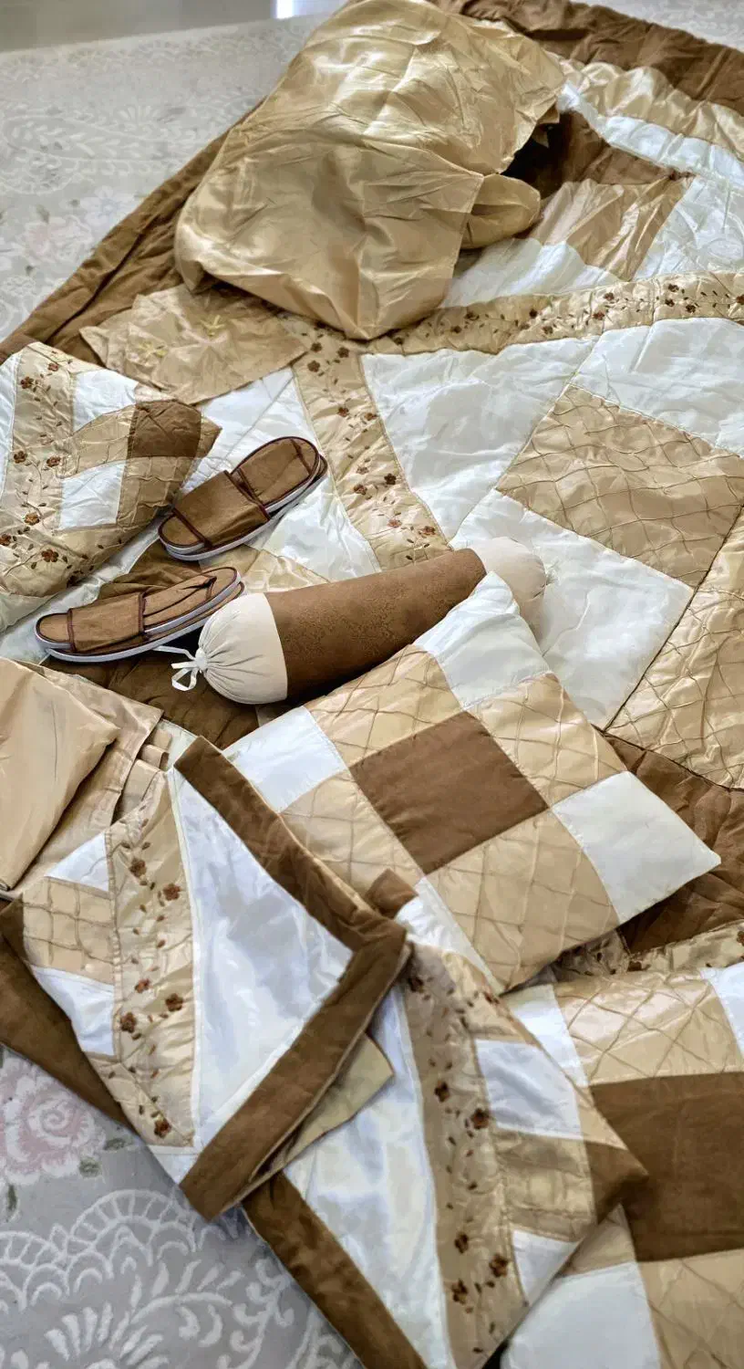 روتختی لاکچری عروس وارداتی۱۴ تیکه کاملا نو درجه یک|سرویس روتختی|بندر امام خمینی, |دیوار