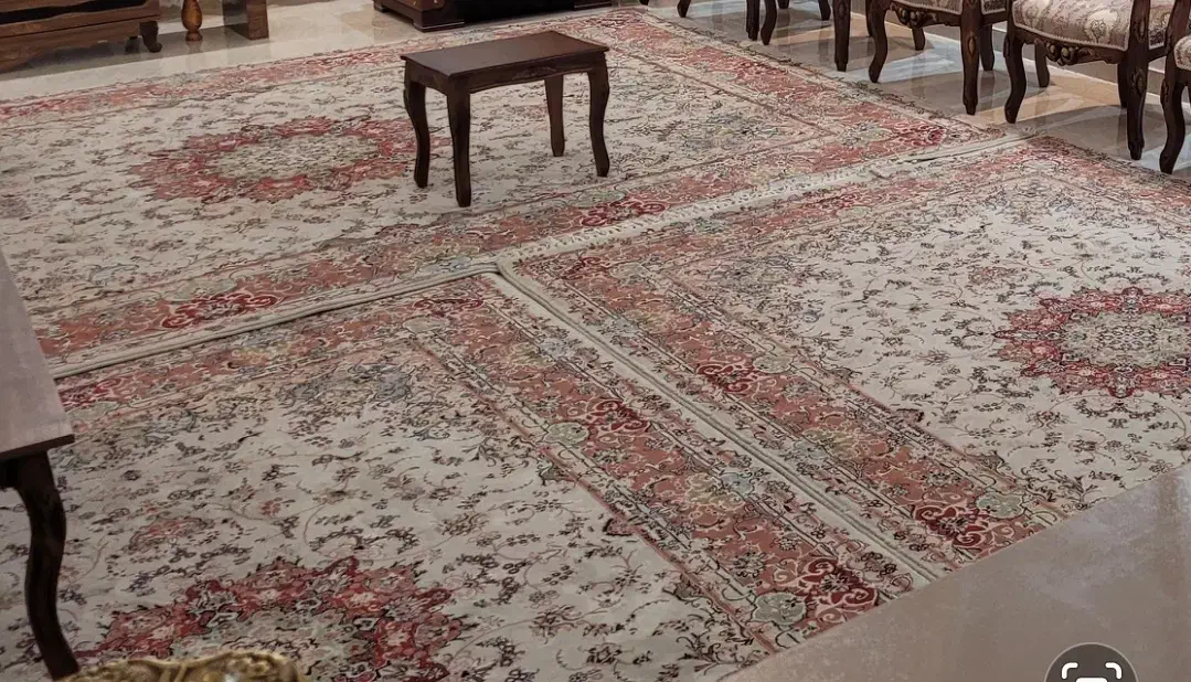 2عدد فرش 6متری و 1عدد فرش 12متری 500شانه مشهد|فرش|نمین, |دیوار