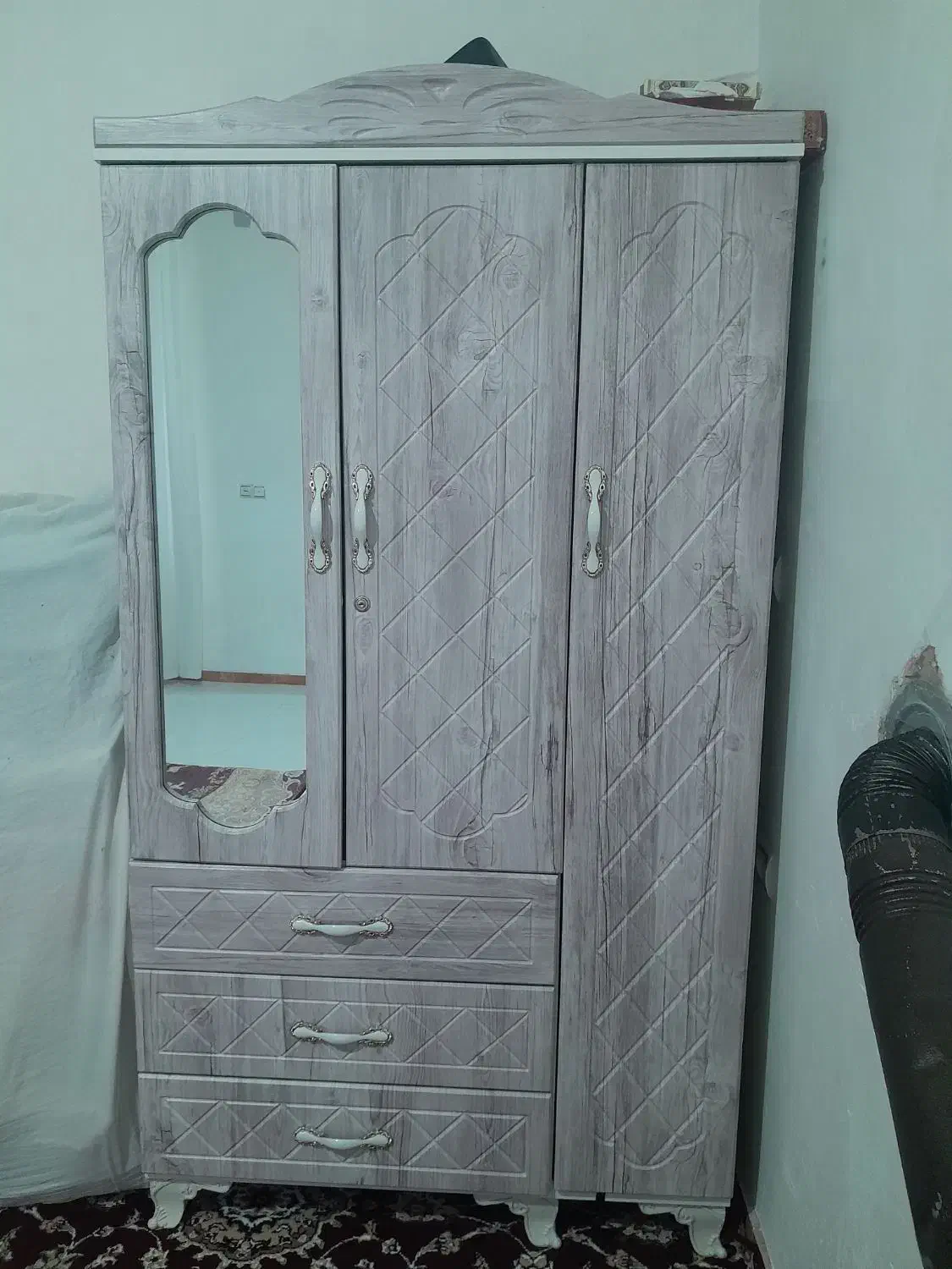 کمد جا لباس و ساعت استاده|جاکفشی، کمد، دراور|بیستون, |دیوار