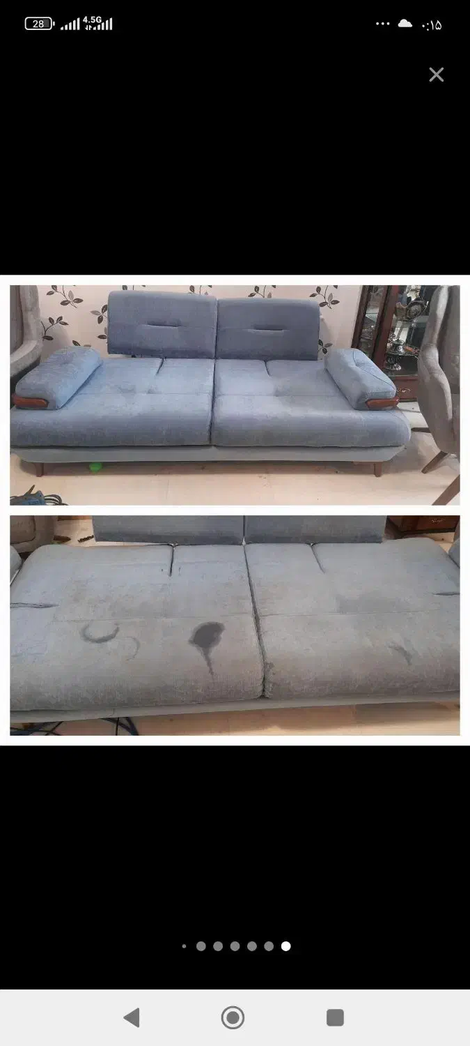 مبل شویی آبرنگ|خدمات نظافت|قم, بکایی|دیوار