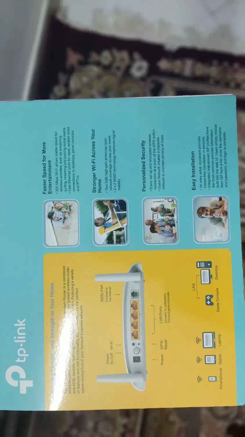 فروش مودم ADSL tp-link|مودم و تجهیزات شبکه|تهران, سلسبیل جنوبی|دیوار