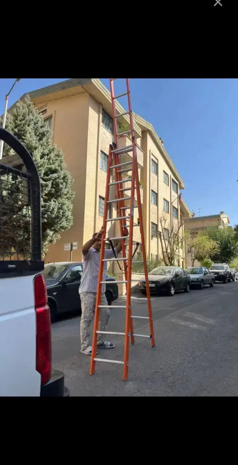 اجاره ابزار داربست کرایه نردبان تخته بنایی بالابر|خدمات پیشه و مهارت|قم, الغدیر|دیوار