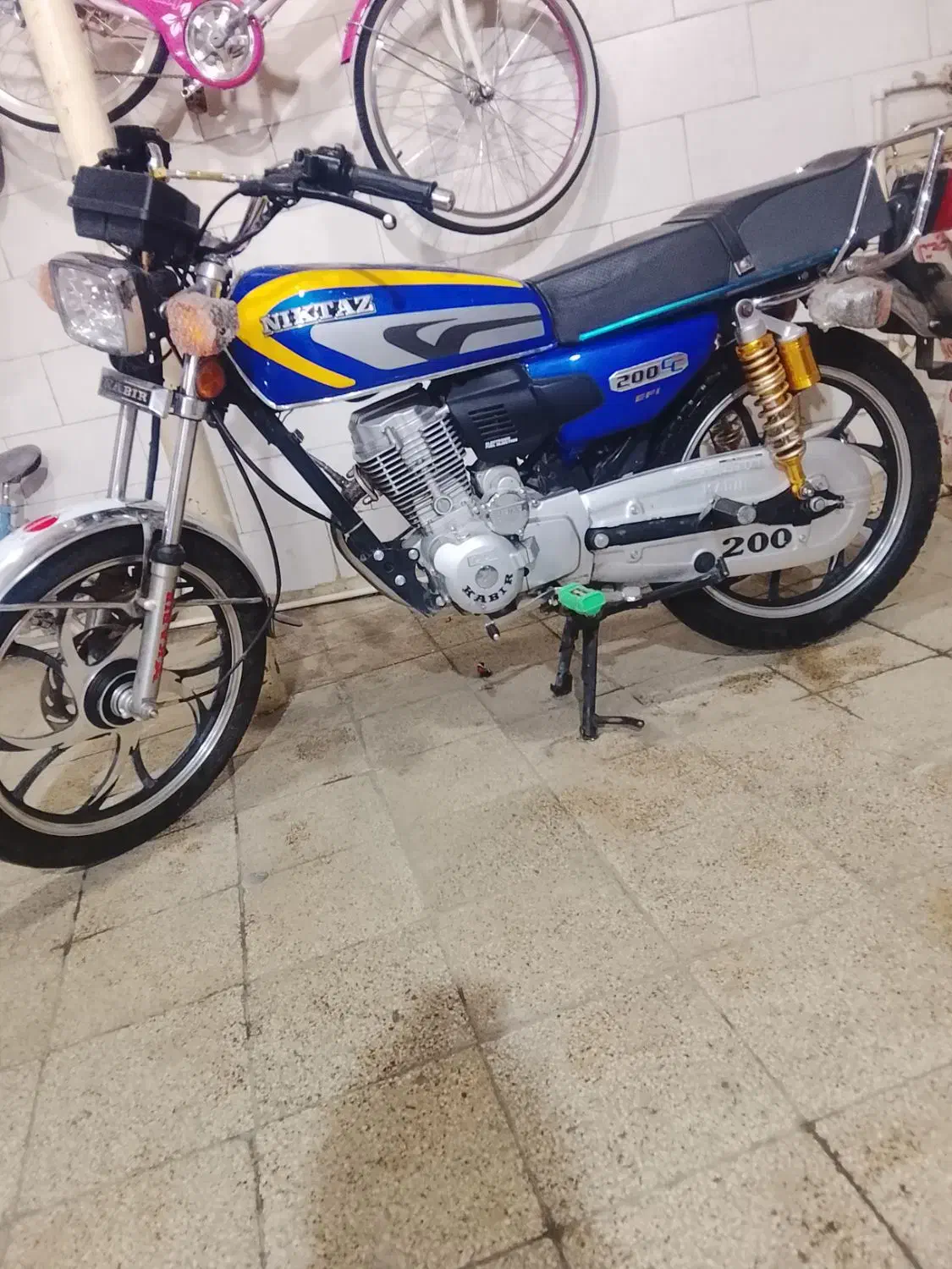 متور کبیر دویست|موتورسیکلت|کرمانشاه, |دیوار