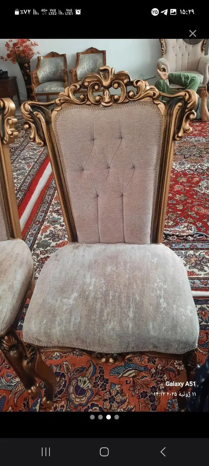 غذاخوری ۶ نفره با بهترین متریال کاملا سالم و نو|میز و صندلی غذاخوری|تهران, صادقیه|دیوار