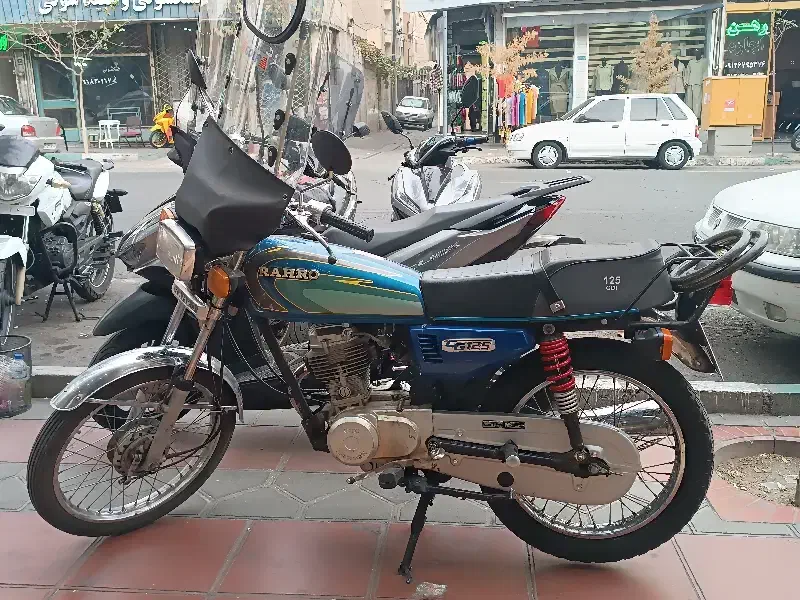 هندا۱۲۵ ترقه مدارک تکمیل|موتورسیکلت|تهران, سلسبیل جنوبی|دیوار