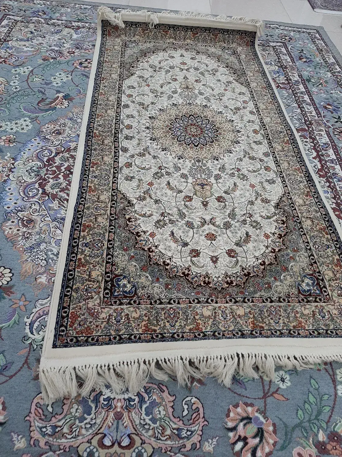 فرش1×2راهرویی به همراه ۵پادری|فرش|لاهیجان, رجایی|دیوار