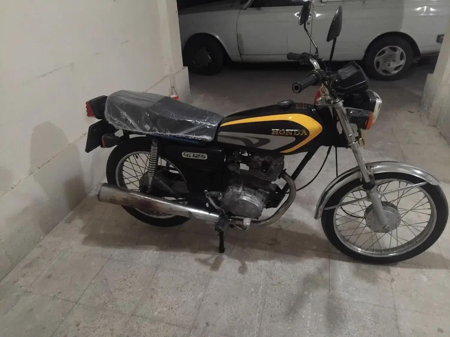 هندا ۱۲۵|موتورسیکلت|پردیس, سیاه سنگ|دیوار