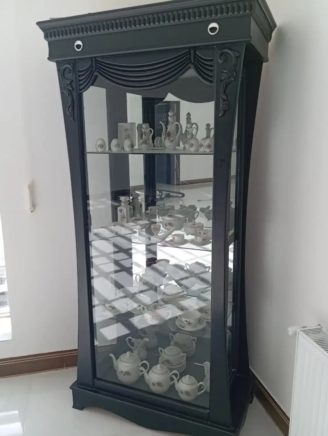 بوفه چوبی|بوفه، ویترین، کنسول|رفسنجان, |دیوار