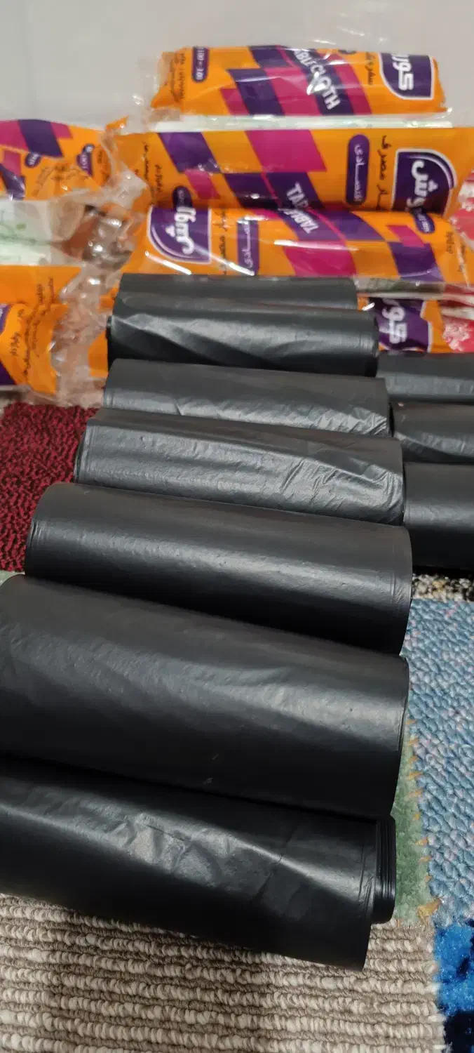 فروش کلی سفره یکبار مصرف با پلاستیک زباله رولی|ظروف نگهدارنده، پلاستیکی، یکبارمصرف|فراشبند, |دیوار