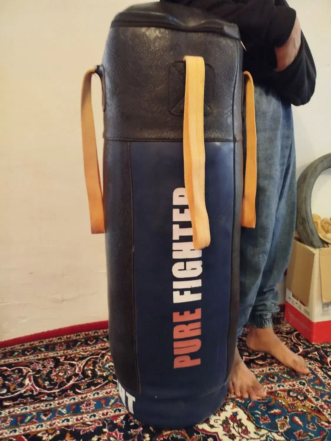 کیسه بوکس|تجهیزات ورزشی|صحنه, |دیوار