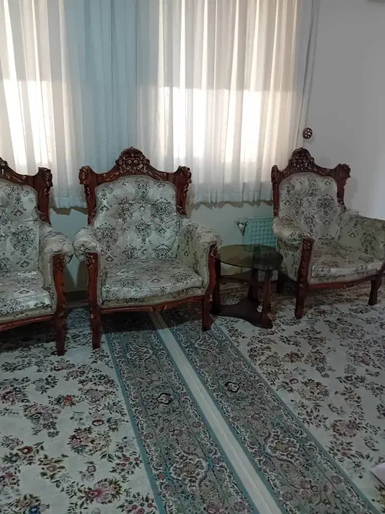 مبل و فرش ۹متری ۲ عدد|مبلمان خانگی و میز عسلی|ری, جوانمرد قصاب|دیوار