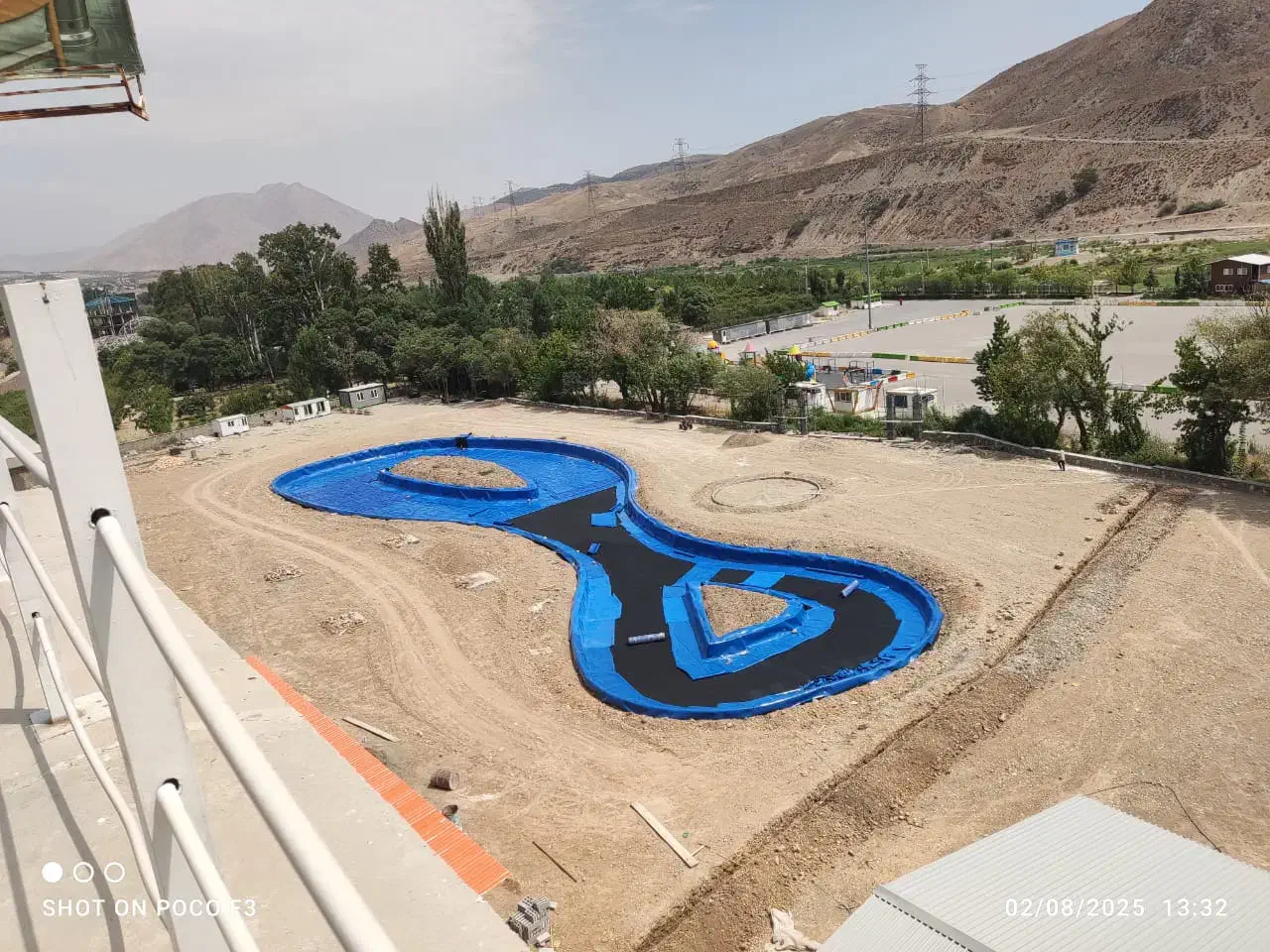 ساخت دریاچه مصنوعی با عایق ورق ژئوممبران آبی|عمدهفروشی|قم, آزادگان|دیوار