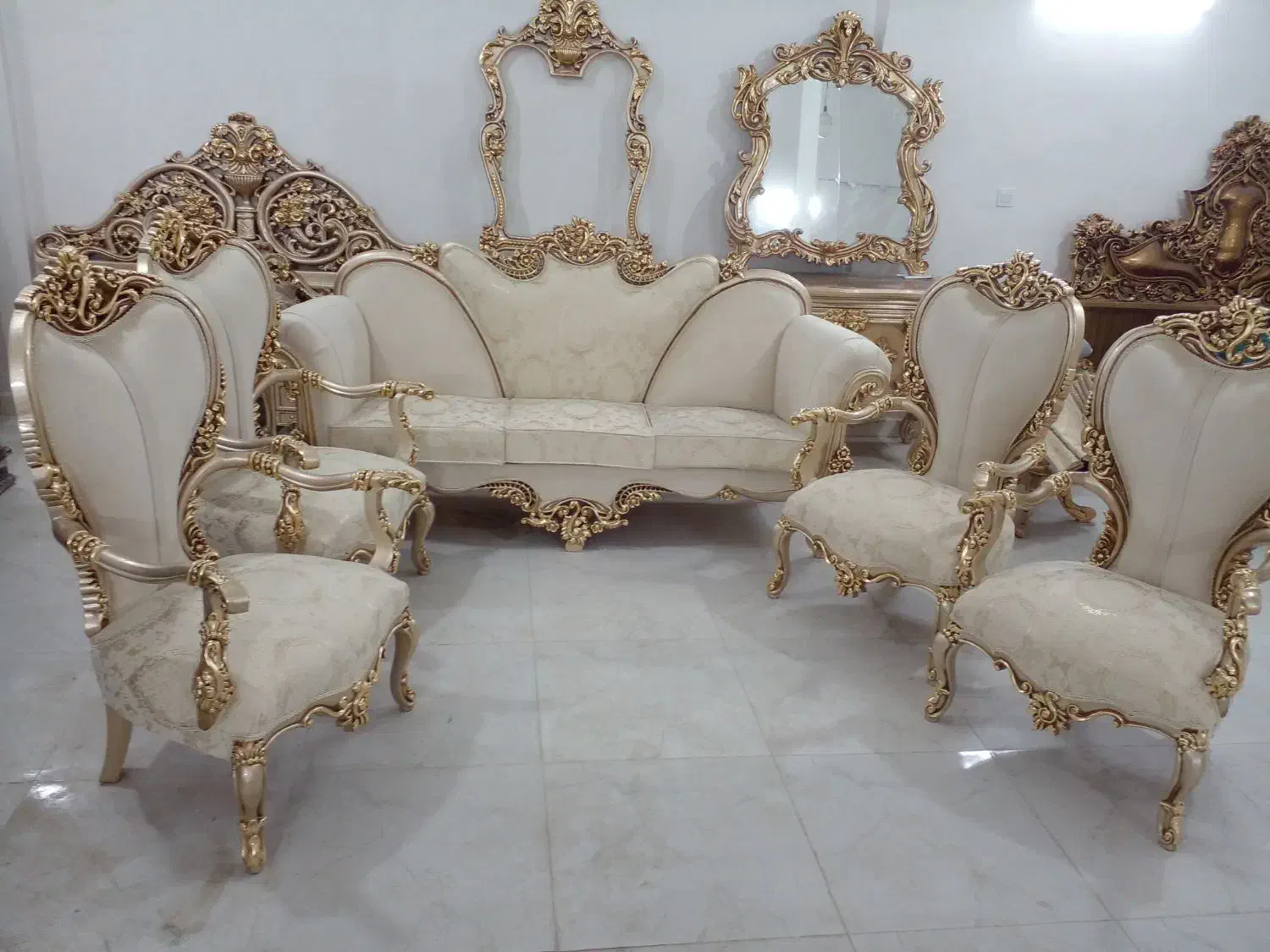 مبل مدل مدیا تمام چوب|مبلمان خانگی و میز عسلی|رباطکریم, شهرک صنعتی سبلان|دیوار