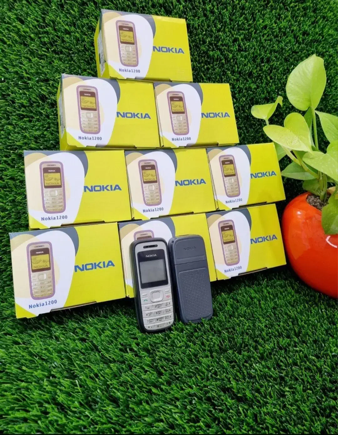 نوکبا آکبند تک سیم قدیمی با مخاطب شکلک فقط 1150t|موبایل|خوی, |دیوار