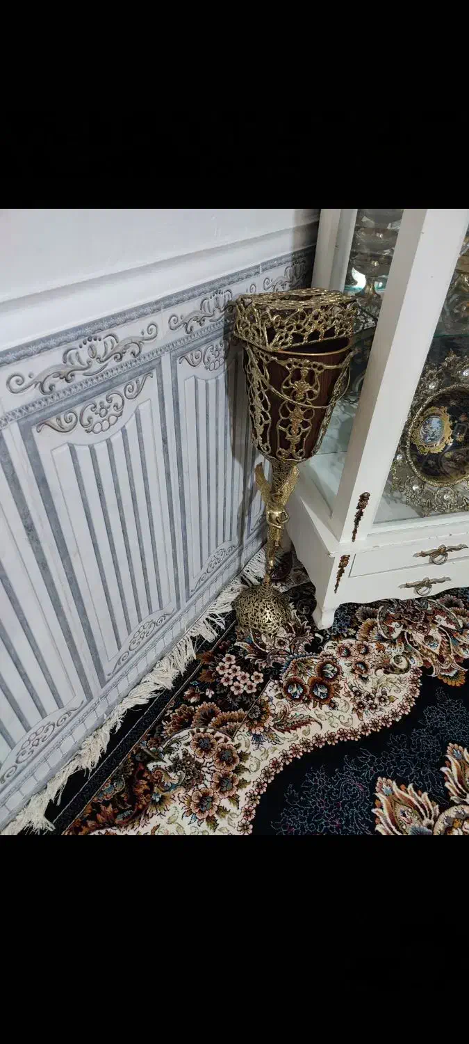 سطل ودستمال برنز اصل|صنایع دستی و سایر لوازم تزئینی|نورآباد, |دیوار