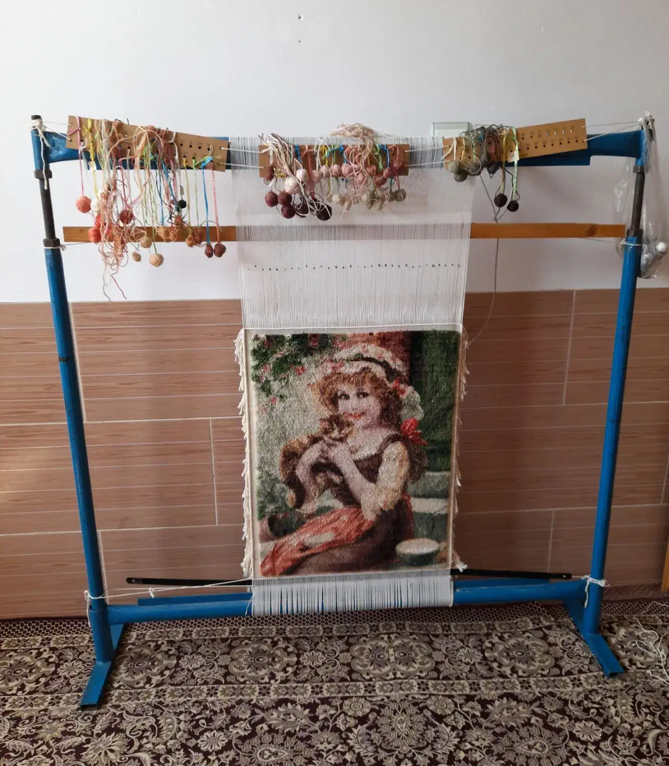 تابلوفرش دستباف|تابلو فرش|شهر بابک, |دیوار