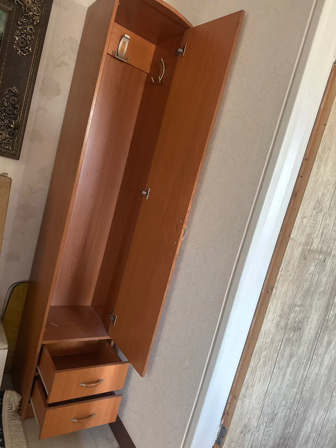 کمد آویزه لباس به همراه کشو|جاکفشی، کمد، دراور|تهران, آذری|دیوار