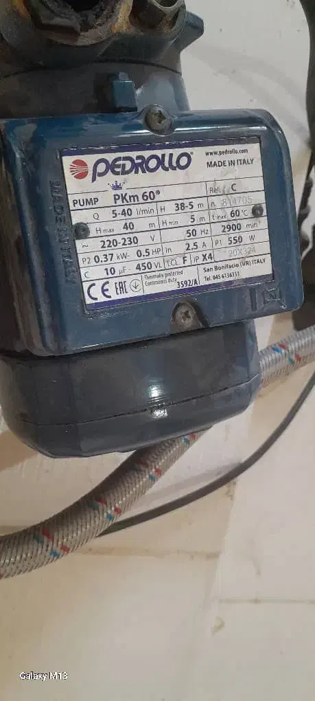 پمپ ایتالیایی اصلی|مصالح و تجهیزات ساختمان|خرمشهر, |دیوار