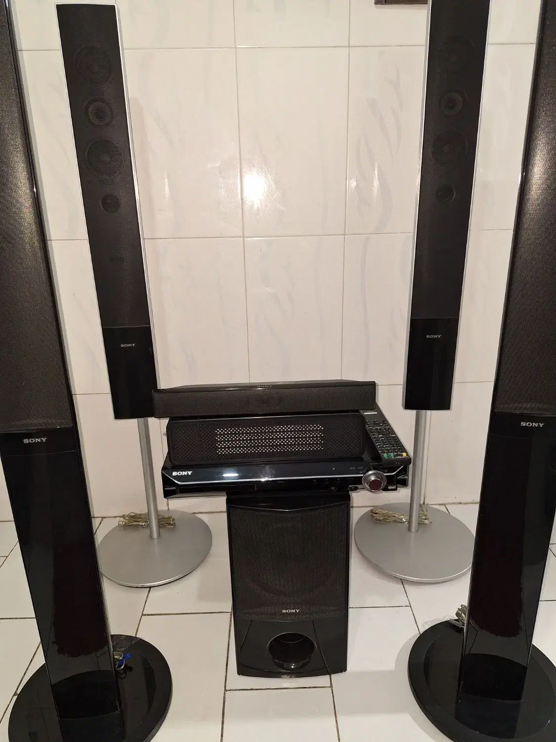 سونی ۱۰۰۰ وات واقعی|سیستم صوتی خانگی|قدس, شهرقدس|دیوار