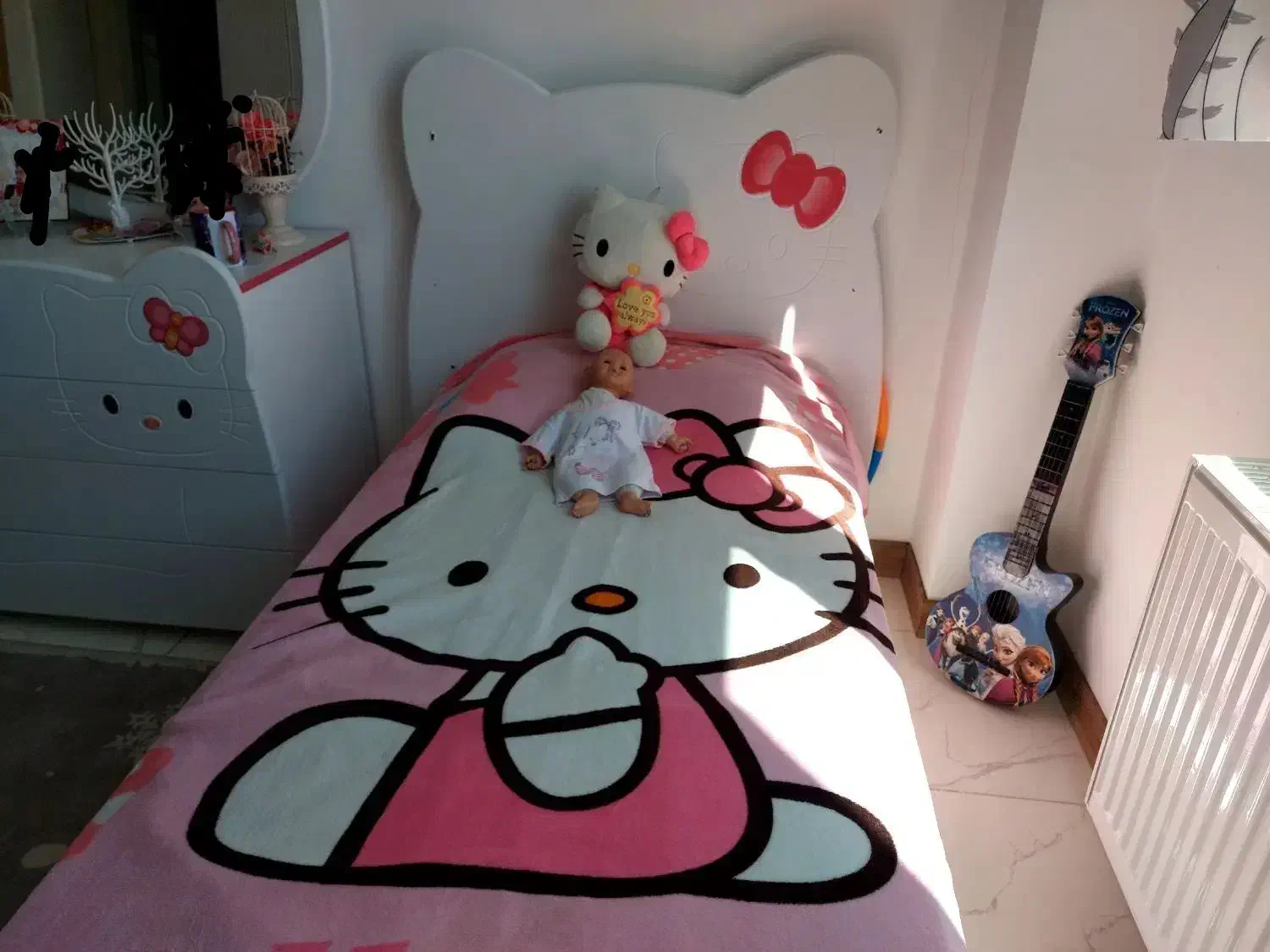 تخت کودک نوجوان|تخت و سرویس خواب|سنندج, |دیوار