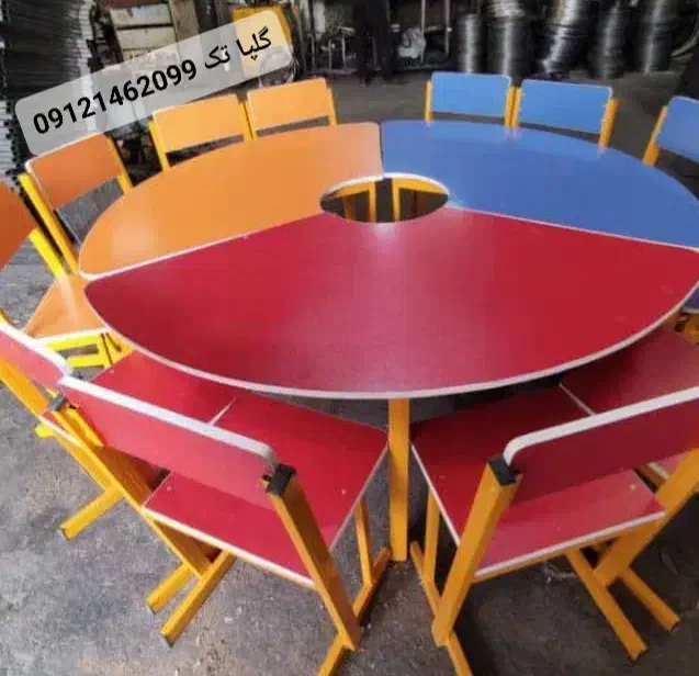 میزو نیمکت مدارس و مهد کودک|صندلی و نیمکت|آفتاب, |دیوار