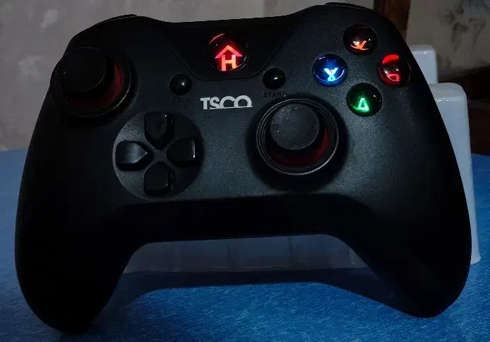 دسته بازی گیم پد تسکو tg135|کنسول، بازی ویدئویی و آنلاین|کرج, شهرک رضوانیه|دیوار