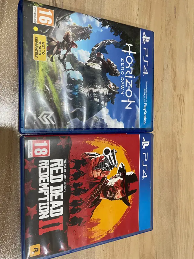 Horizon Zero Dawn ،  Red Dead Redemption 2دیسکps4|کنسول، بازی ویدئویی و آنلاین|هشتگرد, هشتگرد قدیم|دیوار