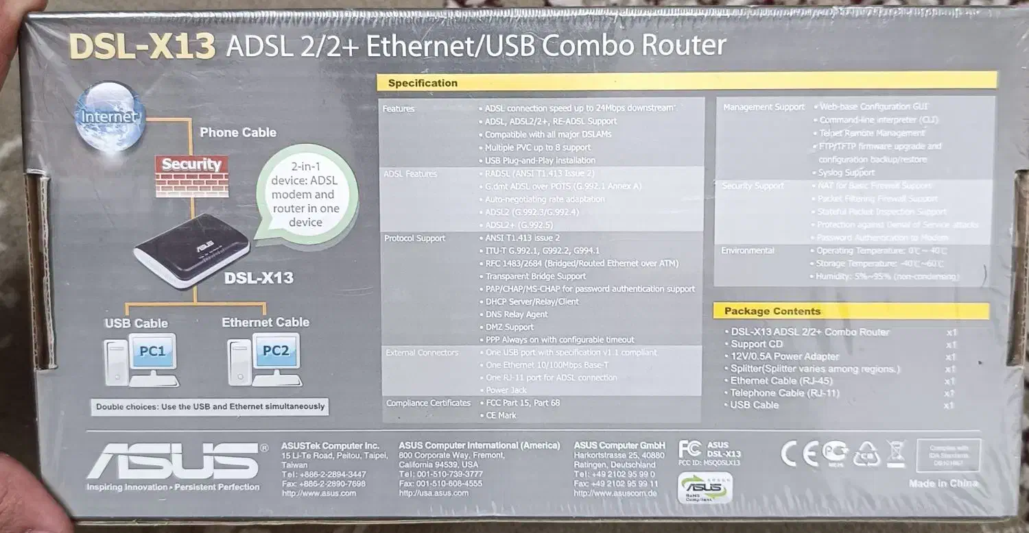 مودم asus|مودم و تجهیزات شبکه|مشهد, بهشت|دیوار