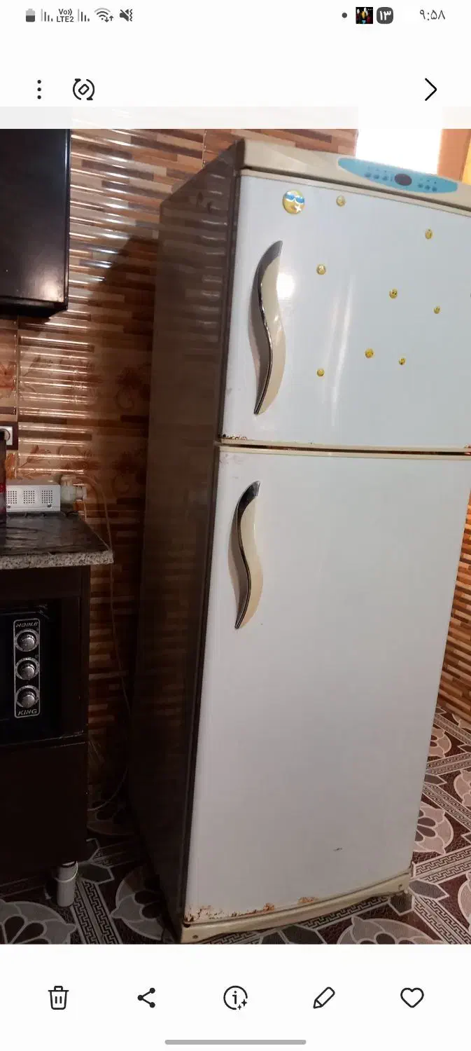 یجچال|یخچال و فریزر|خورموج, |دیوار