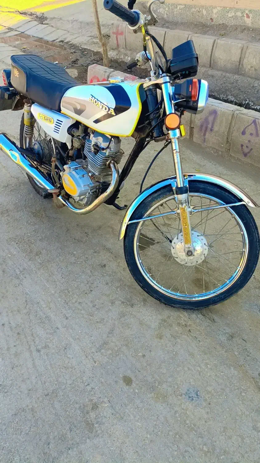 موتور پلاک ملی 87 مزایده ای|موتورسیکلت|کرمان, |دیوار