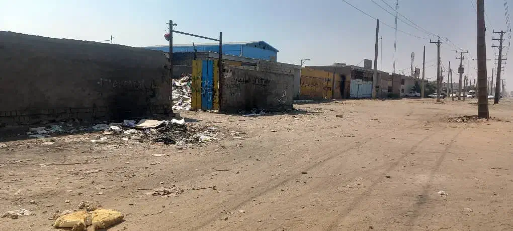 گراژ ۱۰۰۰متری مسیر ۳راه خرمشهر روبرو کوی گلرشت|فروش زمین و ملک کلنگی|اهواز, شهرک رزمندگان|دیوار